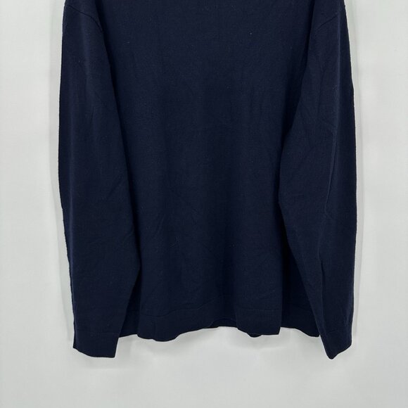 HART SCHAFFNER MARX crew neck sweater navy blue XXL - Picture 5 of 9